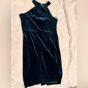 Taylor Velvet Green Dress // Sz 14